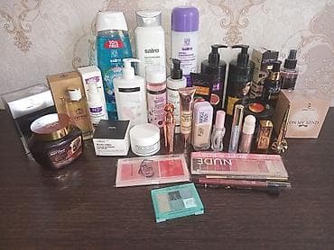 Geniş seçimli kosmetik və şəxsi qulluq məhsulları