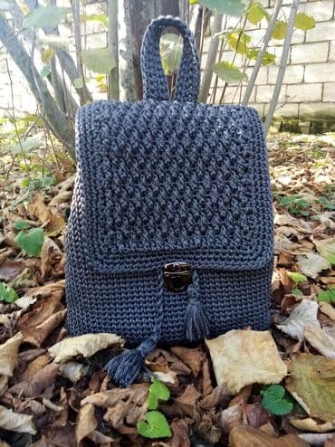 детские рюкзаки совушки: Сумки, рюкзаки, клатчи вязаные — 12