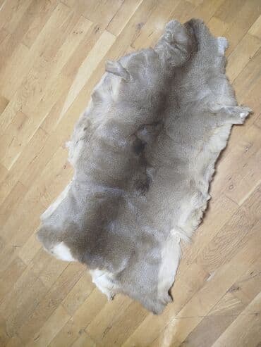 Süni güllər: Təqdim olunan tebii ceyran dərisi əsasən açıq qəhvəyi və boz — 6