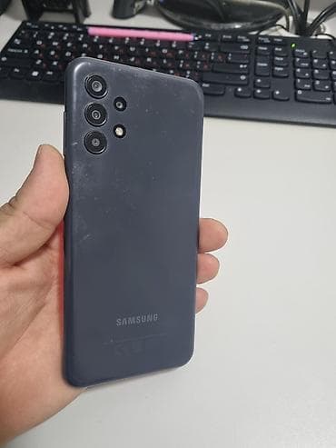 чехол samsung s: Samsung Galaxy A13, 128 ГБ, цвет - Черный, Face ID — 1