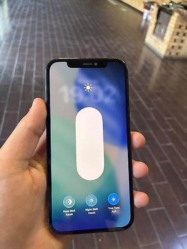 IPhone 12 Pro, 128 GB, Pacific Blue, Qırıq, Face ID — 2