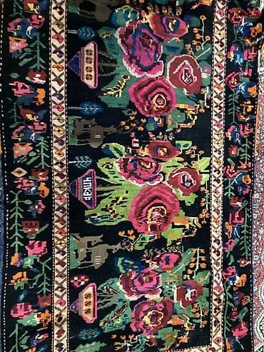 lifcik tuman sekilleri: Əl toxuması xalça dəsti - Naxış: Şərq motivləri və gül-çiçək — 2