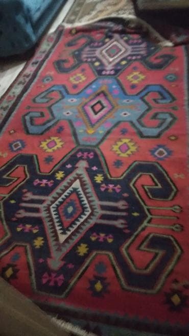 antik mebellər: Xalça/ Kilim - Naxış: Ənənəvi Qafqaz motivləri, mərkəzdə romb — 1