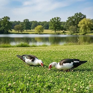 kend xoruzu: Erkək, | Lal ördək, Damazlıq, Ünvandan götürmə — 1