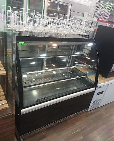 Оборудование для производства: Şüşə vitrinli soyuducu vitrini - Qida məhsullarının sərgilənməsi üçün — 1