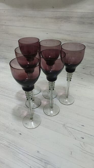 sovetin qablari: Qədəhlər, rəng - Bənövşəyi — 1