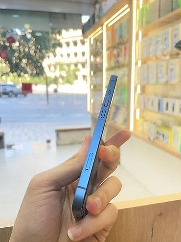 aple 13: IPhone 13, 128 GB, Pacific Blue, Zəmanət, Kredit, Barmaq izi — 2