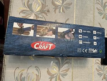 Mexaniki əl alətləri: CRAFT CAG-125/1200 bucaqslı daşlayıcı - Güc: 1200 W - Disk diametri — 3