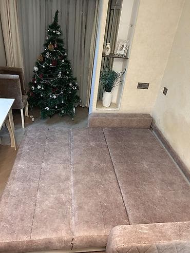 islenmis mebel: Di̇van-kravat, İşlənmiş, Açılan, Bazalı, Vеlur parça — 2