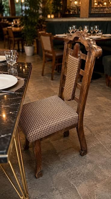 Restoran mebeli: Kafe,restoran,pub evi uchun 120 eded oturacaq her biri 25 Azn. Tek tek — 1