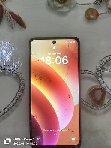 dyson utu fen: Oppo A58 4G, rəng - Qara, Qırıq — 6