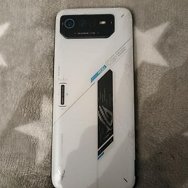 çanta: Asus ROG Phone 6, rəng - Ağ, Barmaq izi — 2