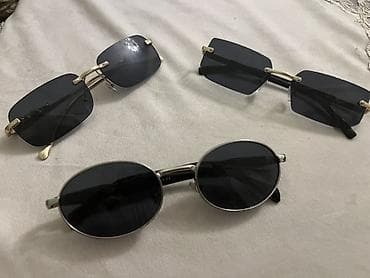Gün eynəkləri seti – 3 model - Model 1 və 2: Kənarsız (rimless) lalafo.az -da Gün eynəkləri seti – 3 model - Model 1 və 2: Kənarsız (rimless)