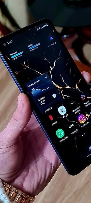 telefon redmi not 8: Samsung Galaxy A21S, 32 GB, rəng - Göy, Zəmanət, Sensor, Barmaq izi — 9