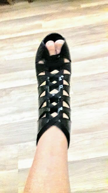 kabloksuz traktor altlıqlı bosonojkalar: Ölçü: 37, rəng - Qara, İşlənmiş — 3