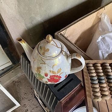 canik: Rəng - Ağ, Dəm caydanı, Farfor, 1 l — 1