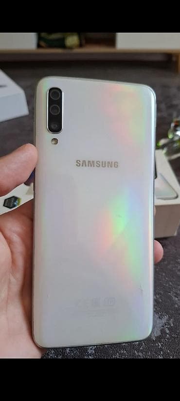 Samsung Galaxy A70, 128 GB, rəng - Ağ