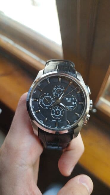 omega qol saatı: İşlənmiş, Qol saatı, Tissot, rəng - Qara — 1