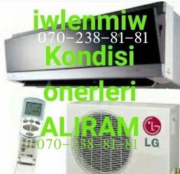 Xarab ve islenmis kondisioner gelib unvandan baha qiymete gotururem