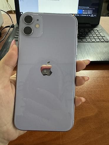 panel radiator: IPhone 11, 128 GB, Deep Purple, Face ID — 1