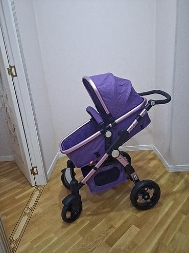 Модульные коляски: Uşaq arabası – 2-in-1 transformasiya olunan model - Rəng: bənövşəyi — 2