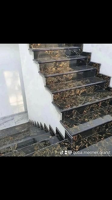 Mərmər pilləkənlərin hazırlanması və quraşdırılması xidməti - — 8