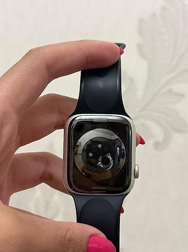 smat: İşlənmiş, Smart saat, Apple, Suya davamlı, rəng - Gümüşü — 3