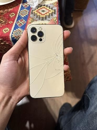 kontakt home iphone 5s: IPhone 12 Pro, 256 GB, Qızılı, Qırıq — 1