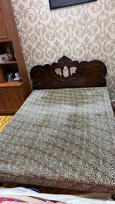 leopar: İşlənmiş, İkinəfərlik çarpayı, Bazalı, Matras ilə, Siyirməsiz — 1