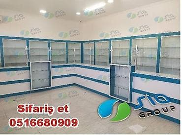 metbexd mebeli: Aptek üçün vitrin mebellər — 1