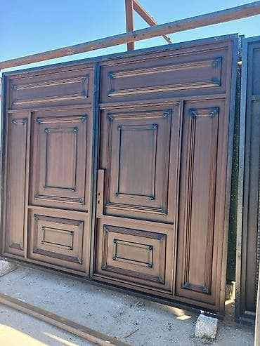çöl qapılar: Metal qapı – dekorativ panellərlə - Material: qalınmetallı — 1