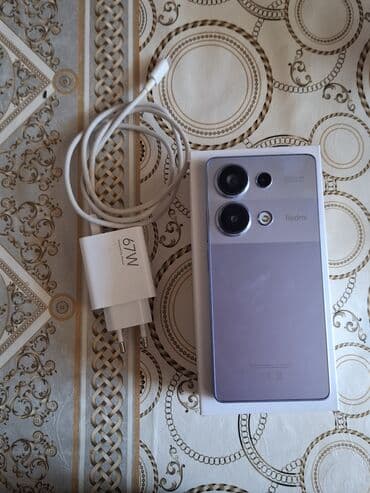 mi 12 t: Redmi Note 13 Pro, 256 GB, rəng - Göy, Barmaq izi — 7