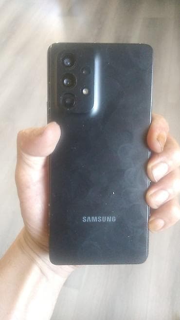 samsung tab: Samsung Galaxy A53 5G, 128 GB, rəng - Qara, Kredit — 5