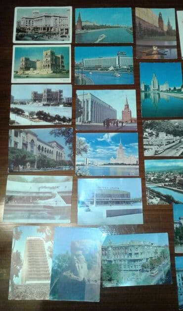 9 dollar nece manatdir: Sovet poçt açıqcaları (1950-60-70-ci illər) satılır. Hamısı Moskvada — 2