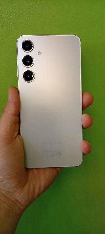 samsung s 3: Samsung Galaxy S24+, 256 GB, rəng - Bej, Zəmanət, Sensor, Barmaq izi — 6