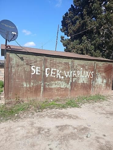 Metall qaraj/konteyner anbar - Material: qalın metal konstruksiya