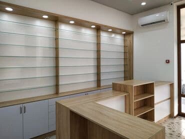 şuşə vitrinlər: Bu mağaza mebel dəsti dükanlar, apteklər, şirniyyat mağazaları və — 3