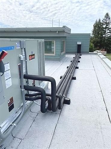 havalandirma sistemi: Kommersiya HVAC (İstilik, Havalandırma və Kondisioner) sistemi – — 7