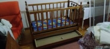 işlənmiş uşaq beşikləri: Oğlan və qız üçün, İşlənmiş, Beşik — 1