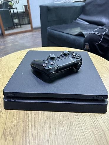Ps 4 slim satılır. Yaddaşı 1 TB Üzərində bir ədəd orginal pultu var