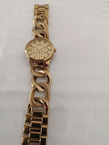 gumus kisi uzukleri: Qol saatı, Michael Kors, rəng - Qızılı — 2