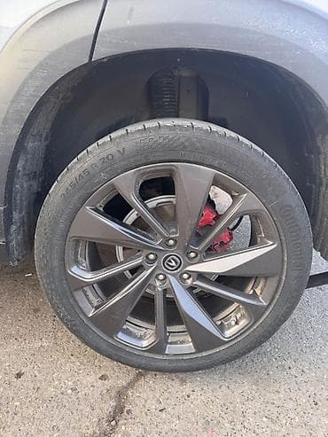 disk masin: Б/у Шина Continental 245 / 45 / R 20 — 4