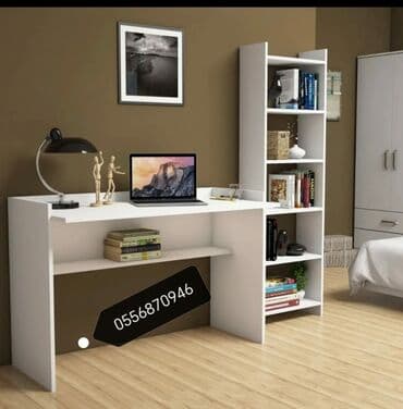 школьные парты и стулья: Oğlan və qız üçün, Yeni, Siyirməsiz, Yazı masası, Stulsuz — 4