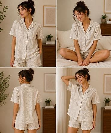 sweatshirt azerbaycan dilinde: Şortikli, qısaqol pijama dəstləri — 10 AZN • Uzunqol, uzun şalvarlı — 8