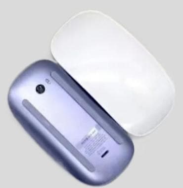 bluetooth kulaklık: Apple Magic Mouse 4 2026 model (purple)rəng - Multi‑Touch səth — 2