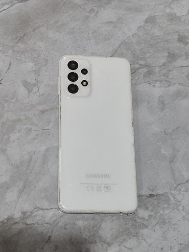 Samsung Galaxy A32, 128 GB, rəng - Ağ, Barmaq izi