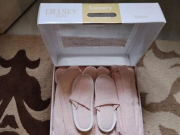 stringer alt geyimi: Delsey Soft “Luxury” dəst – ev komfortu üçün zərif seçim. Məhsulun — 2