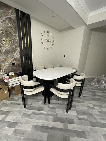 boyuk masalar: Qonaq otağı üçün, Açılan, Oval masa — 8