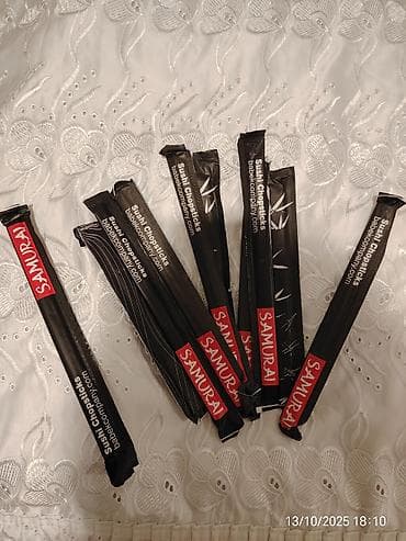 samovar satiram: Suşi cubuqlari satilir 10 ededdir qiymeti 5 manat whatsapp aktivdir — 1