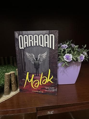 Məhsul: Kitab – “Mələk” (psixoloji triller) Müəllif: Qaraqan